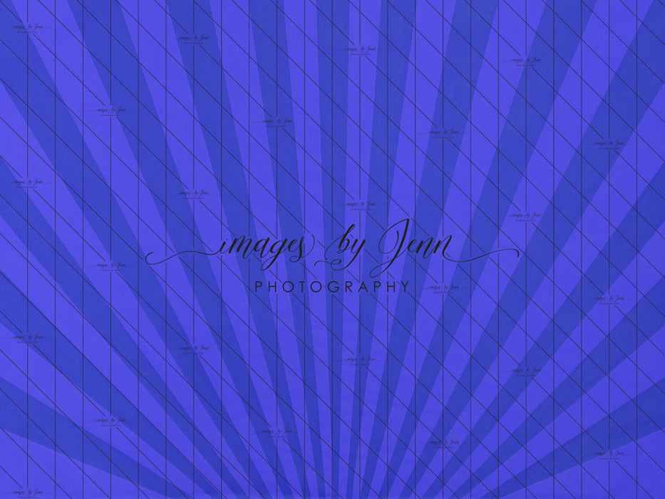 Blue Starburst Drop (JG)