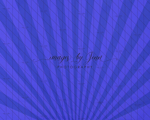 Blue Starburst Drop (JG)