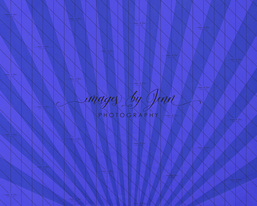 Blue Starburst Drop (JG)