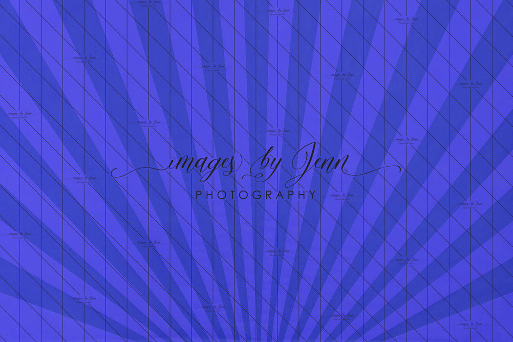 Blue Starburst Drop (JG)