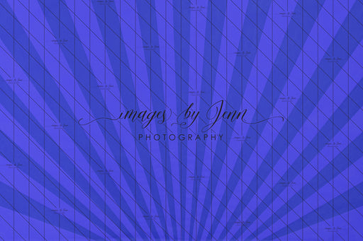 Blue Starburst Drop (JG)