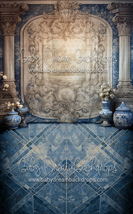 Blue Porcelain Sweep (RL)