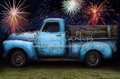 Blue Truck Fireworks