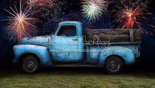Blue Truck Fireworks