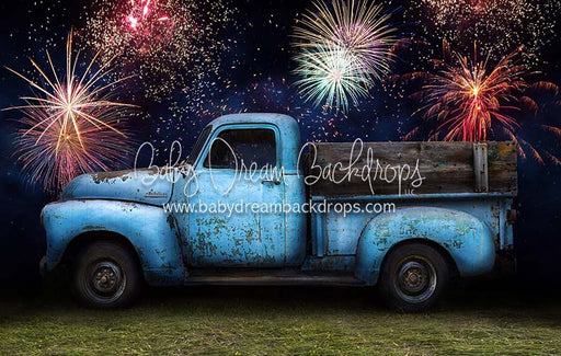 Blue Truck Fireworks