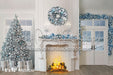 Blue and White Christmas