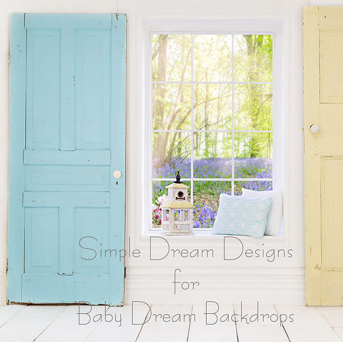 Blue Bells Blue Door 8x8 - SD (fleece)