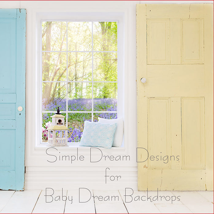 Blue Bells Yellow Door 8x8 - SD