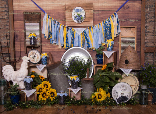 Blueberry Market 60x80 JM 