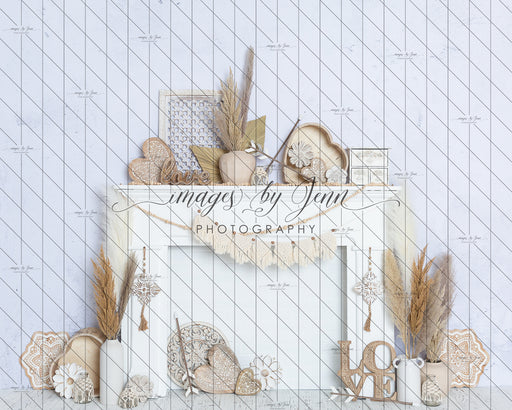 Boho Love Fireplace (JG)