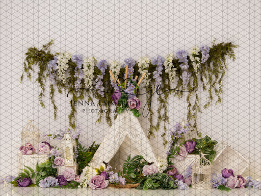 Boho Purples and Florals (JE)