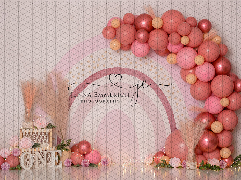 Boho Balloon Rainbow