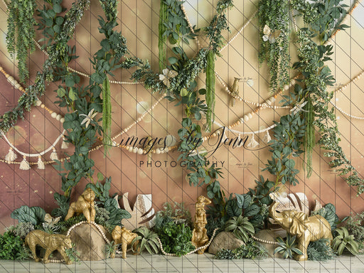 Boho Golden Jungle no Flowers