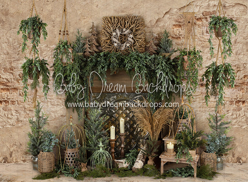 Boho Holiday Deluxe Mantel