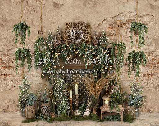 Boho Holiday Deluxe Mantel Lights