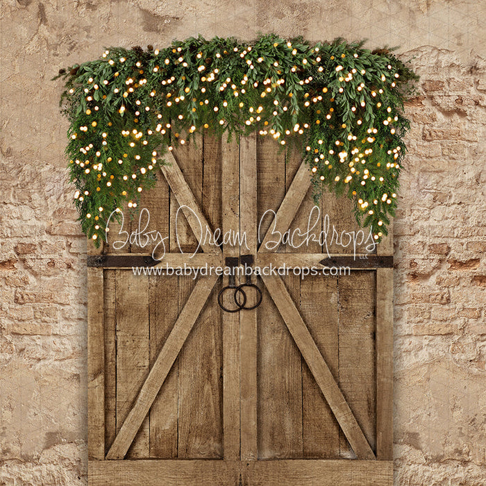 X Drop boho holiday door lights