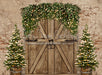 Boho Holiday Door and Trees Lights
