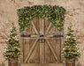 Boho Holiday Door and Trees Lights