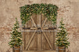 Boho Holiday Door and Trees Lights