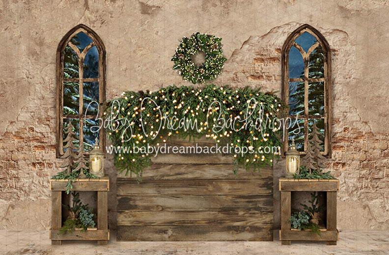 Boho Holiday Headboard Deluxe Lights (Queen)