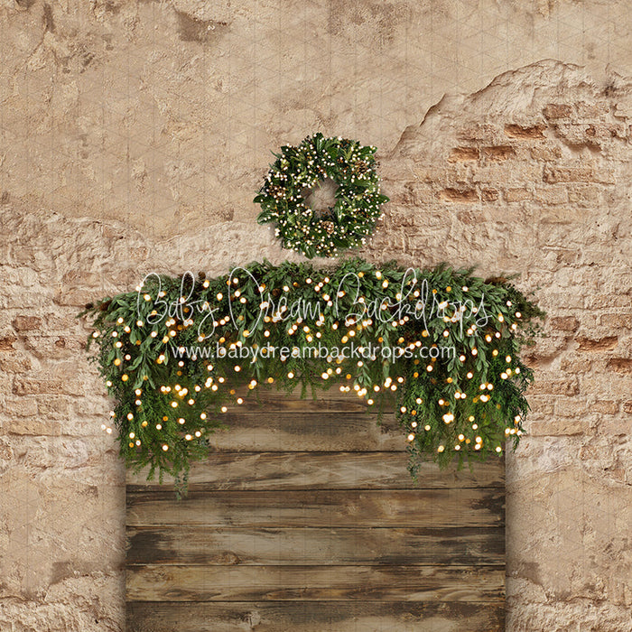 X Drop boho holiday headboard lights queen