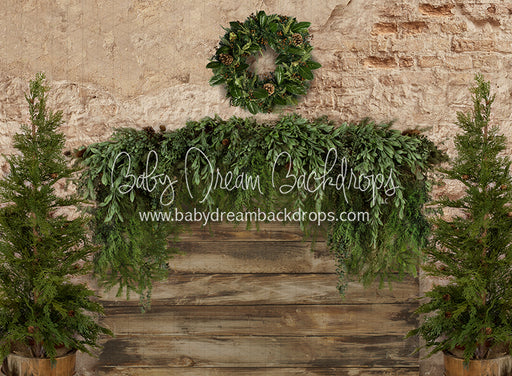 Boho Holiday Headboard Trees (Queen)