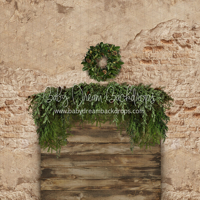 X Drop boho holiday headboard queen