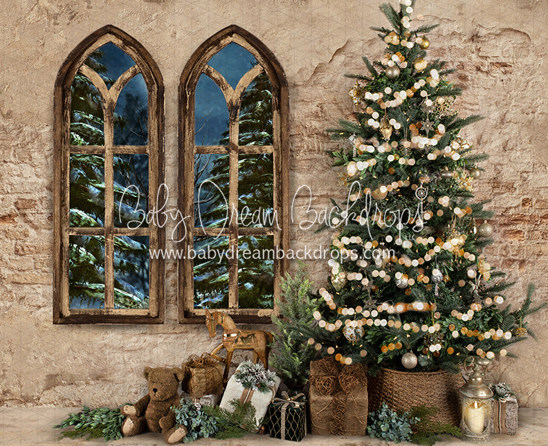 Boho Holiday Tree — Baby Dream Backdrops