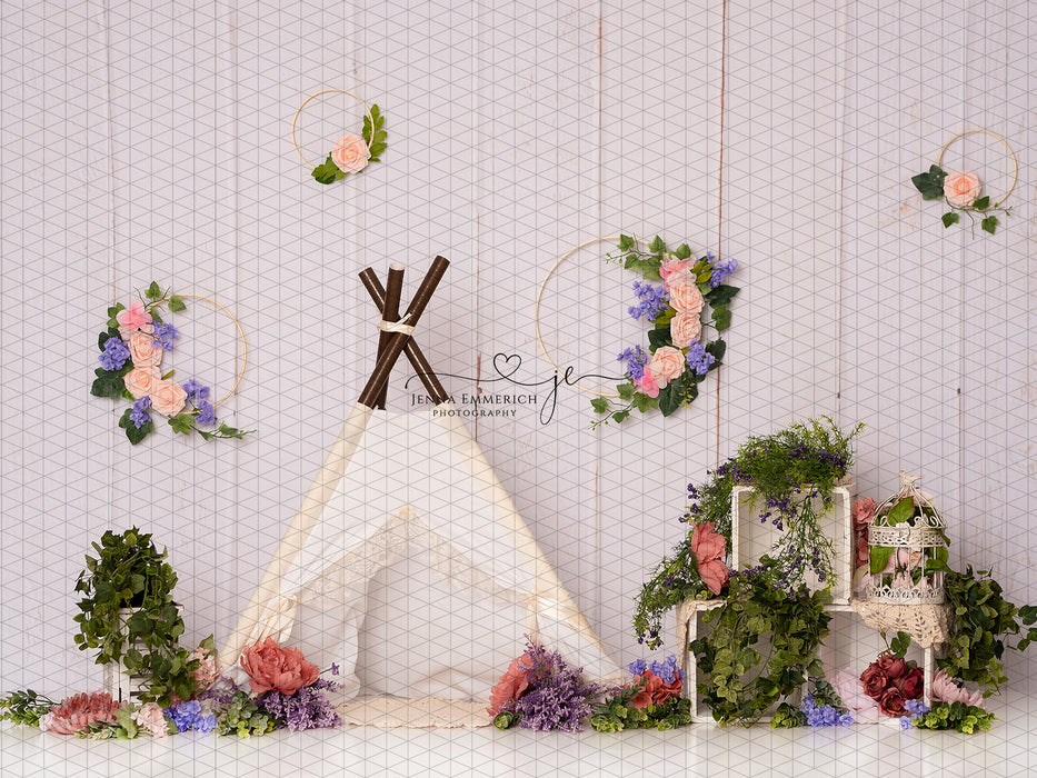 Boho Hoops and Floral