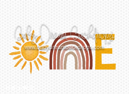 Boho One Rainbow and Sun (BA)