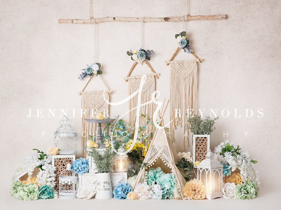 Boho Springtime Flowers