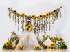 Boho Teepee Sunflowers no one 
