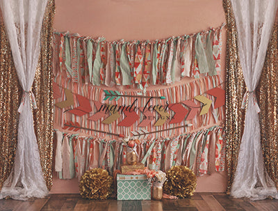 Boho Sparkle Birthday 60Hx80W  