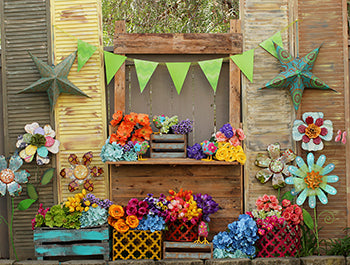 Boho Flower Stand - 60x80 Long