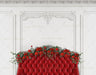 Boudoir Rose Red Headboard 