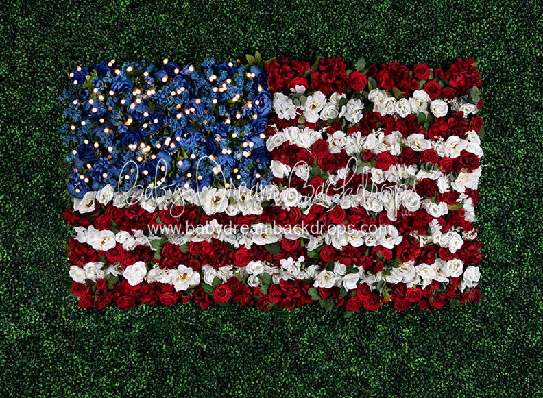 X Drop boxwood beauty usa lights