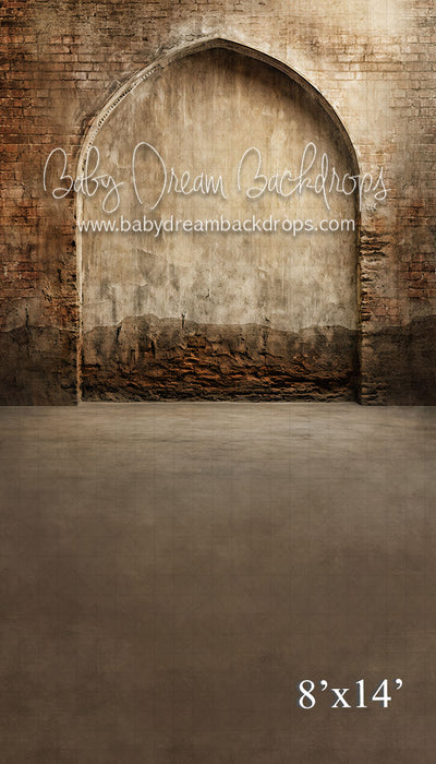 Brick Textured Arch Sweep (VR)