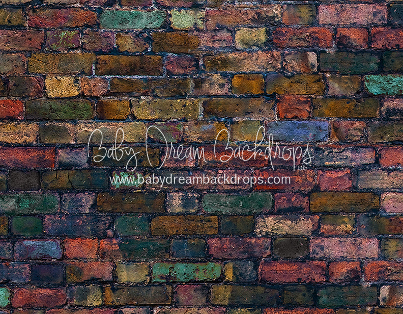 Brick Baby Kaleidoscope Floor