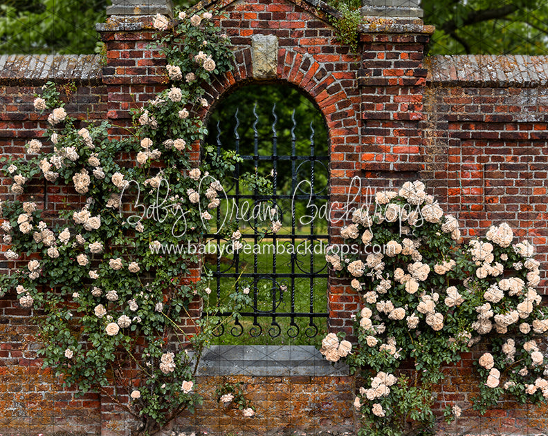 Brick of Climbing Blooms (CC)
