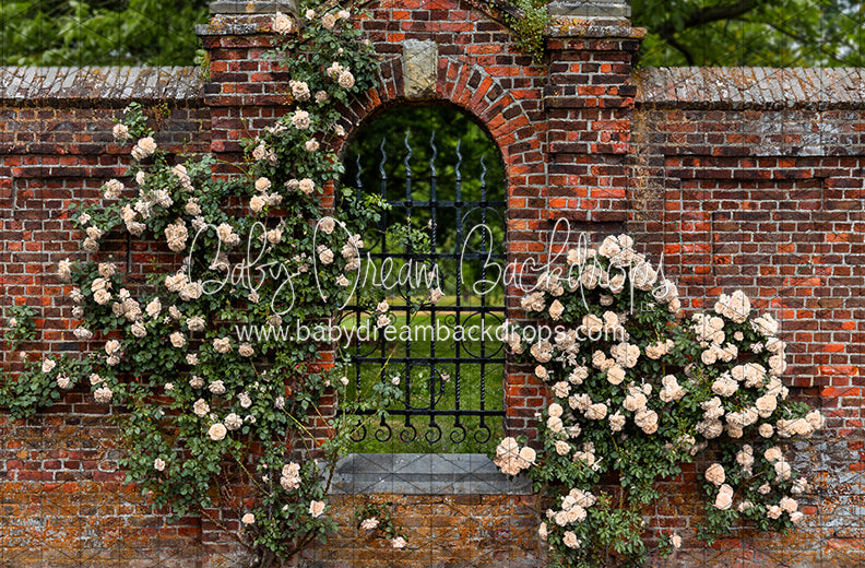 Brick of Climbing Blooms (CC)