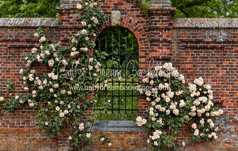 Brick of Climbing Blooms (CC)