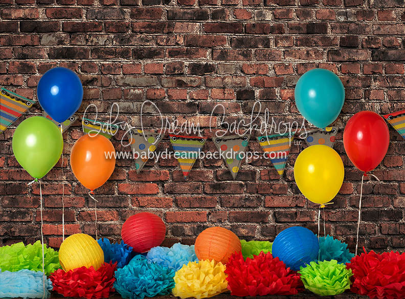 Brick Party - 60Hx80W - BS  