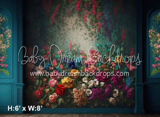 Bright Summer Blooms Wall (MD)