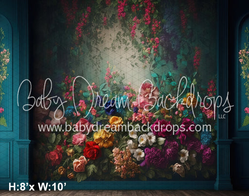 Bright Summer Blooms Wall (MD)