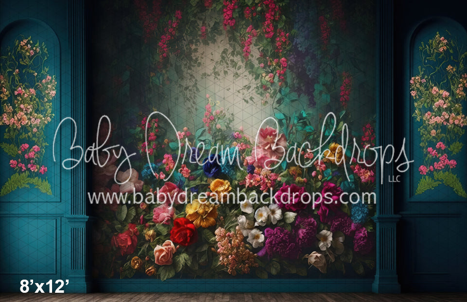 Bright Summer Blooms Wall (MD)