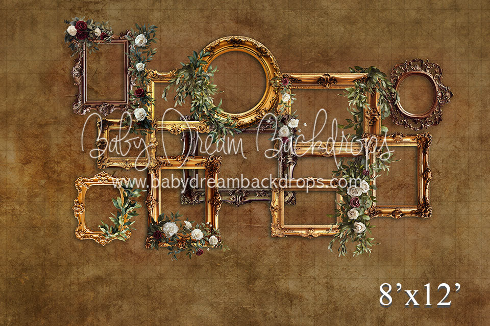 Brown Frame With Flowers (VR)