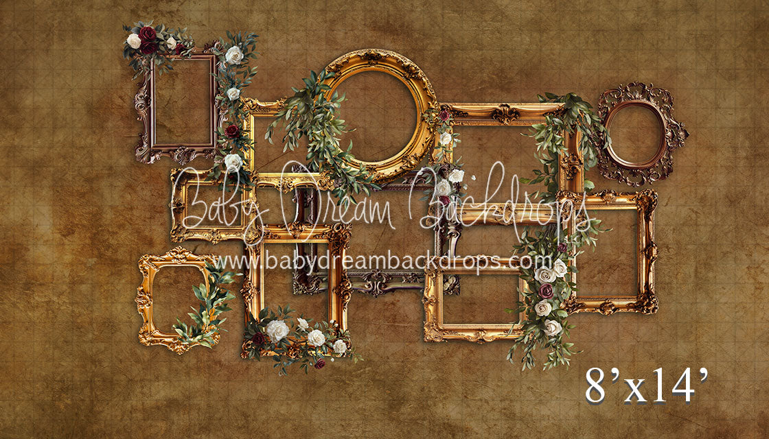 Brown Frame With Flowers (VR)