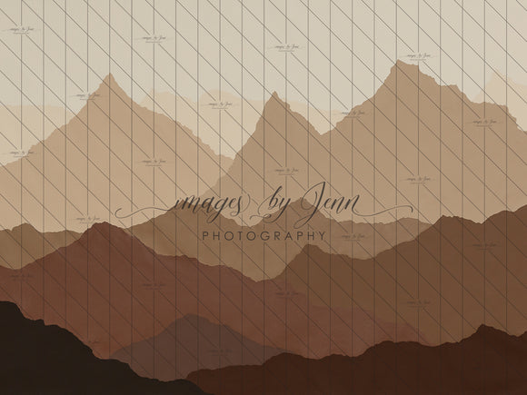 Brown Silhouette Mountains (JG)