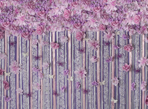 Butterflies and Blooms - 60x80 Horizontal -BS