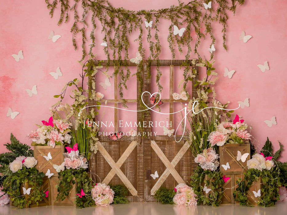 Butterfly Pink Garden